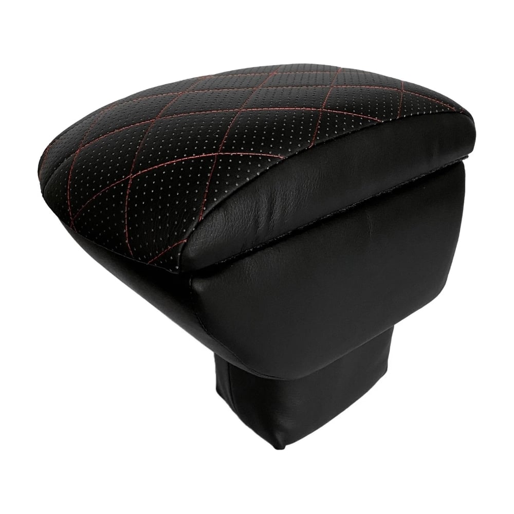 Изображение товара Автоподлокотник PSV для Chevrolet Cruze 2009-2015 черная экокожа с красной отстрочкой