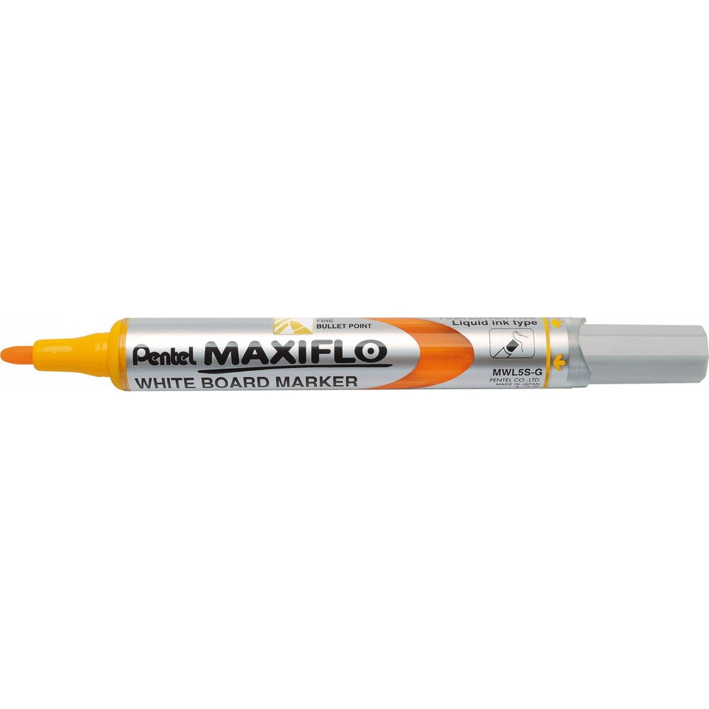 Маркер для досок Pentel маркер для доски 2 5 мм двусторонний микс