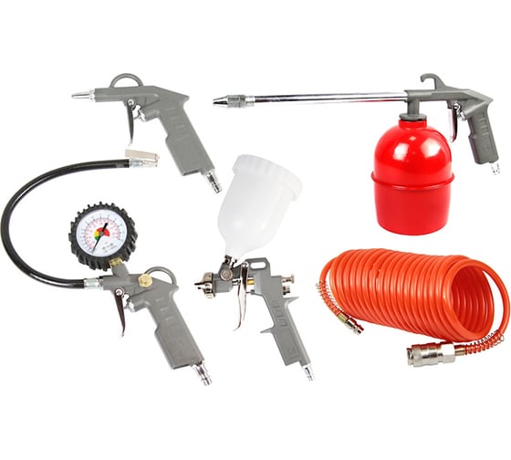 Изображение товара Набор пневмоинструментов 5 предметов Foxweld AERO 5741