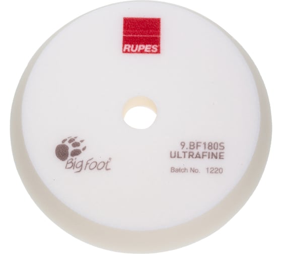 Изображение товара Полировальник белый, 180 мм RUPES 9.BF180S/16 9.BF180S