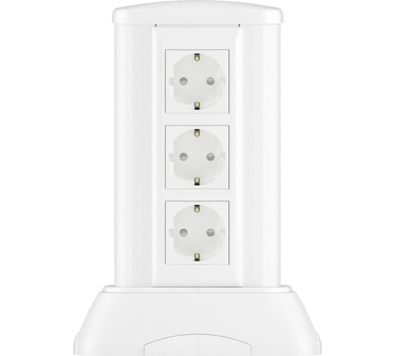 Изображение товара Миниколонна DKC алюминиевая, 0.25м, цвет белый 19522