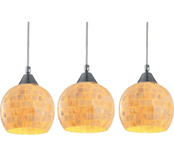 Изображение товара Подвес POWERLIGHT MARBLE 3xE27x60W кремовый 1-012530