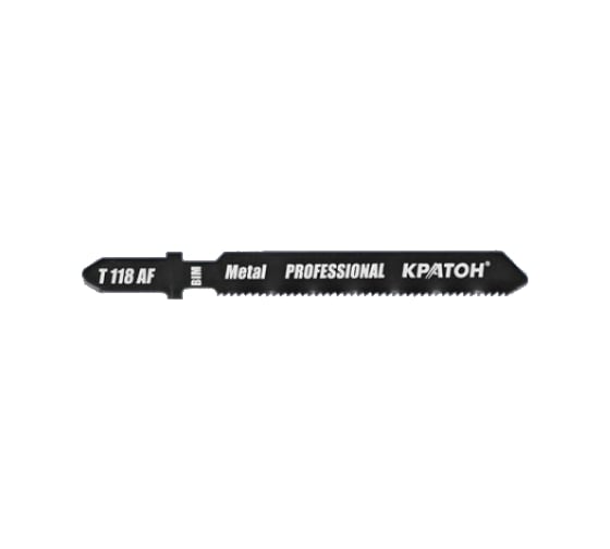 Изображение товара Пилка лобзиковая по металлу PROFESSIONAL 118 AF Кратон 1 17 02 009