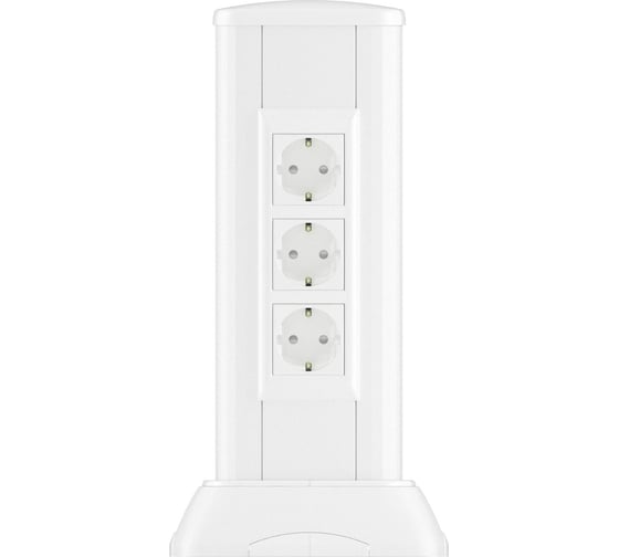 Изображение товара Миниколонна DKC алюминиевая, 0.35м, цвет белый 19532