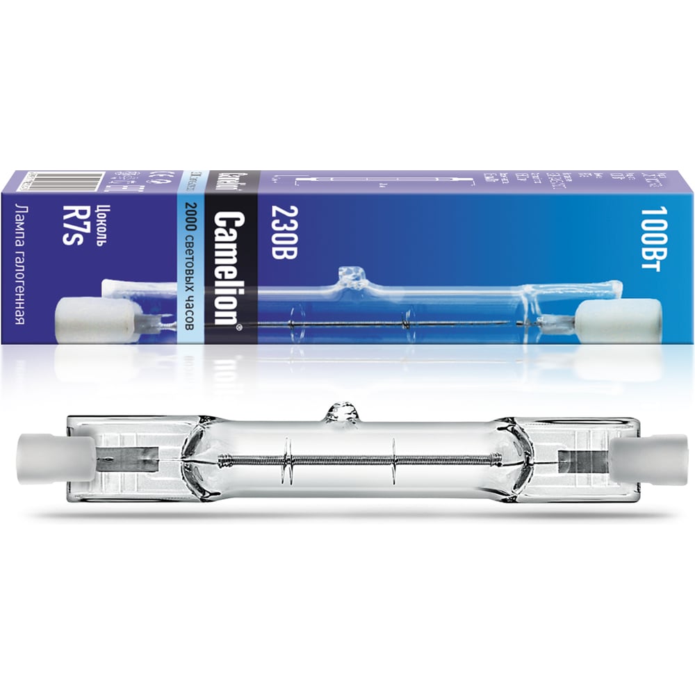 Изображение товара Линейная галогенная лампа J 100W Camelion 2932