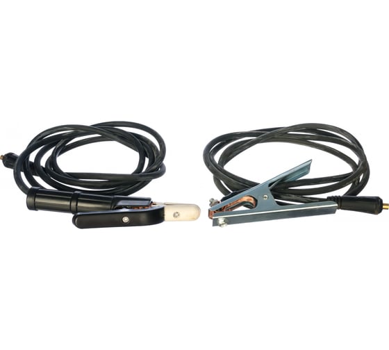 Изображение товара Комплект кабелей для сварки КГ1-16 3+3 м, в сборе с ДС-300 и ЗМС-300, вилка 10-25 Калибр 00000064967