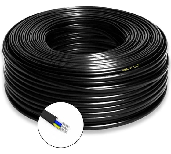 Изображение товара Силовой кабель ПРОВОДНИК аввг-п 3x10 мм2, 10м OZ234469L10