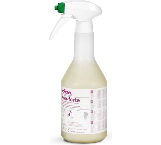 Изображение товара Пенное чистящее средство для печей и грилей KIEHL Johannes KG Xon-forte удаление нагара, 750мл j551047