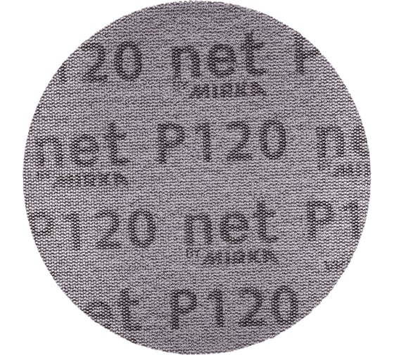 Изображение товара Круг шлифовальный на сетчатой основе AUTONET (50 шт; 125 мм; P120) MIRKA AE23205012