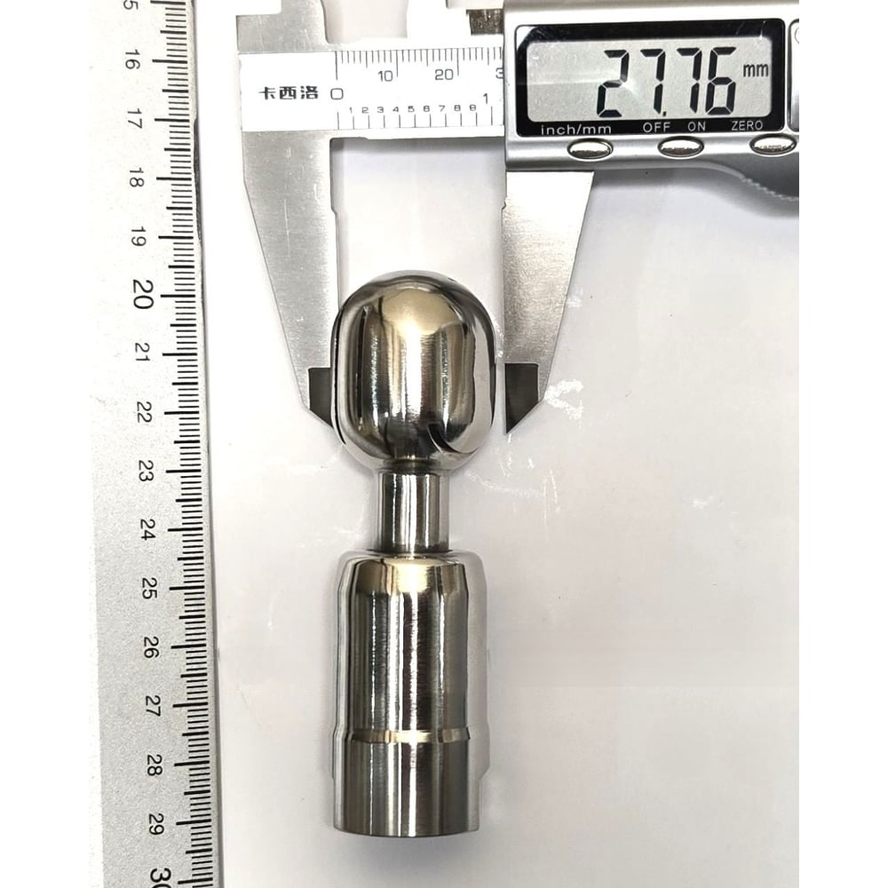 Изображение товара Эллиптическая головка ТПК Московия из нержавеющей стали 316L для трубопроводов 1/2 дюйма