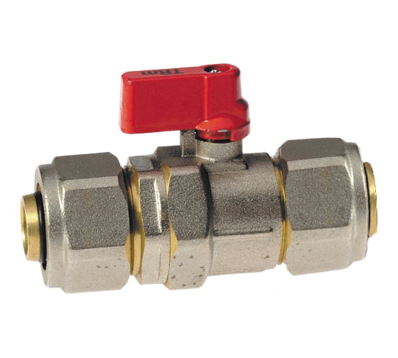 Изображение товара Кран под металлопластиковую трубу Terma 16 на 16 ц/ц 30250 36100