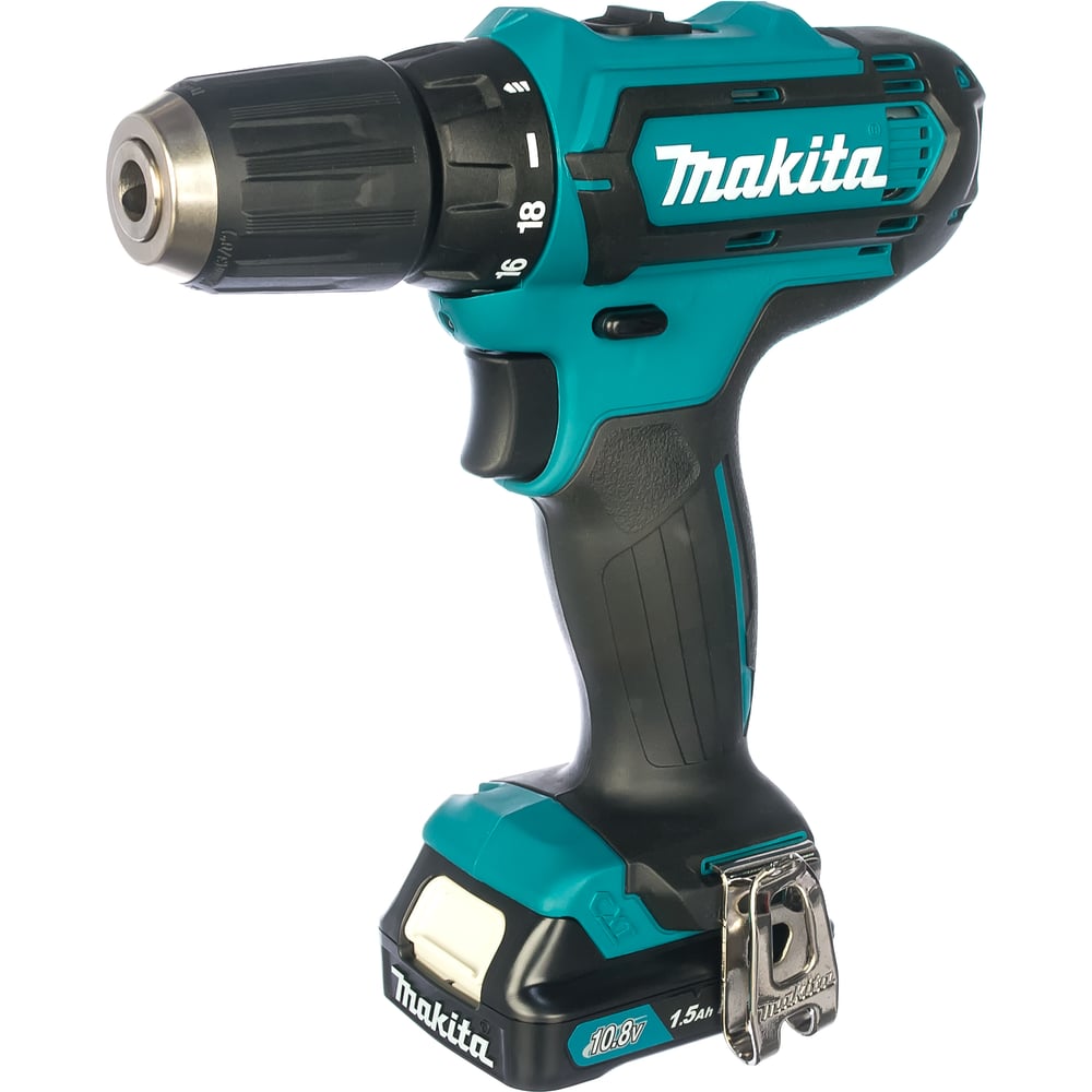 фото Аккумуляторная дрель-шуруповерт makita df331dwye4