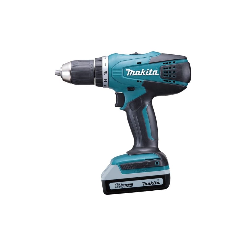 фото Аккумуляторная дрель-шуруповерт makita df457dwex8