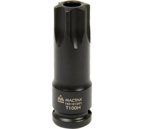 Изображение товара Головка для шкива распредвала 1/2", TORX, T100, L=78 мм МАСТАК 103-21301