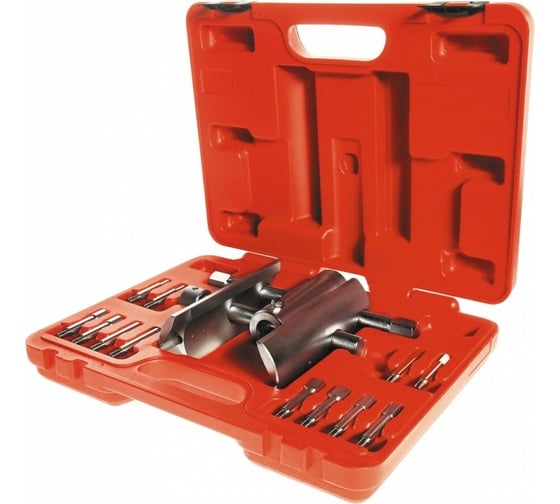 Изображение товара Универсальный ключ гайки ступицы (49-143 мм, кейс, 13 предметов) МАСТАК 100-42013C