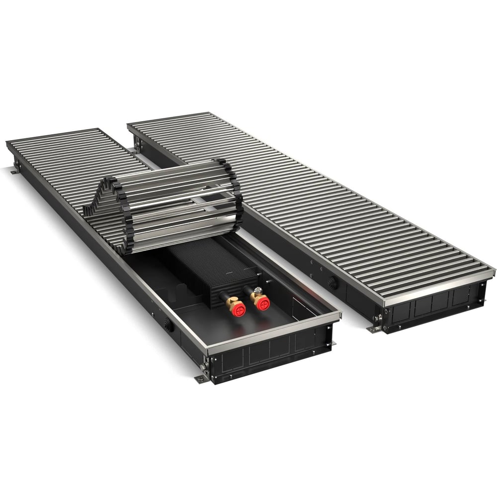 Изображение товара Внутрипольный конвектор ROYAL THERMO ATRIUM-75/250/2400 для системы Умный дом алюминий