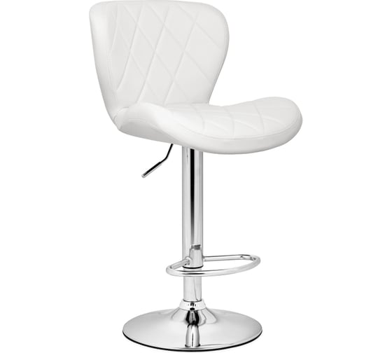 Изображение товара Барный стул Woodville porch white/chrome 15508