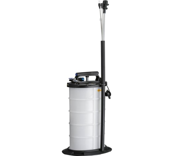 Изображение товара Устройство для откачки масла 9,5 л пневматический/ручной привод МАСТАК 130-00095