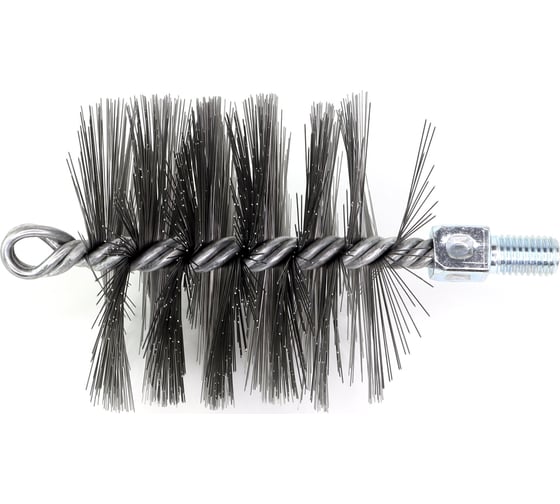 Изображение товара Щетка ерш д90x95x160, сталь 0,35, м12 очистка котлов теплообменников дымоходов труб отверстий SIT 1914