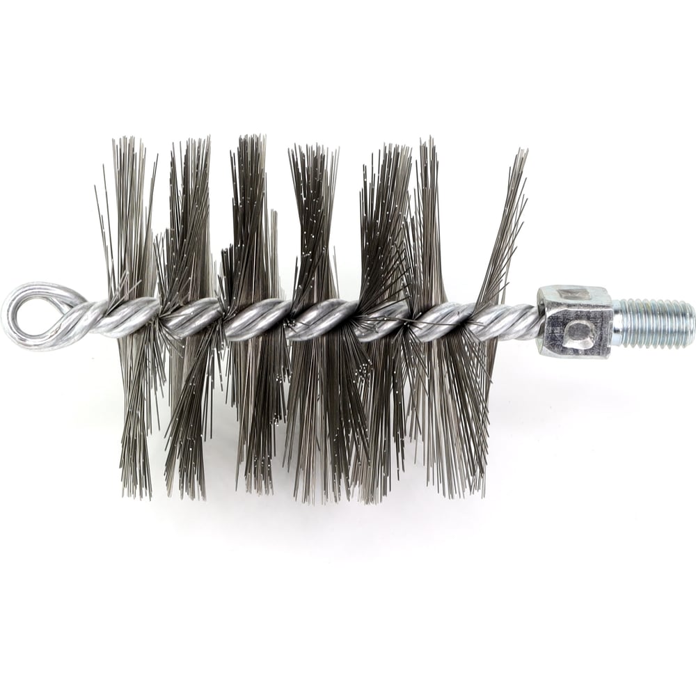 Изображение товара Щетка ерш d85x95x160 из металла и стали для очистки труб и котлов SIT