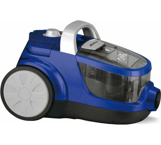 Изображение товара Пылесос SAKURA SA-8314BL 2400Вт, б/м, мультициклон, HEPA, регулировка мощности, синий металлик РТ-00068979