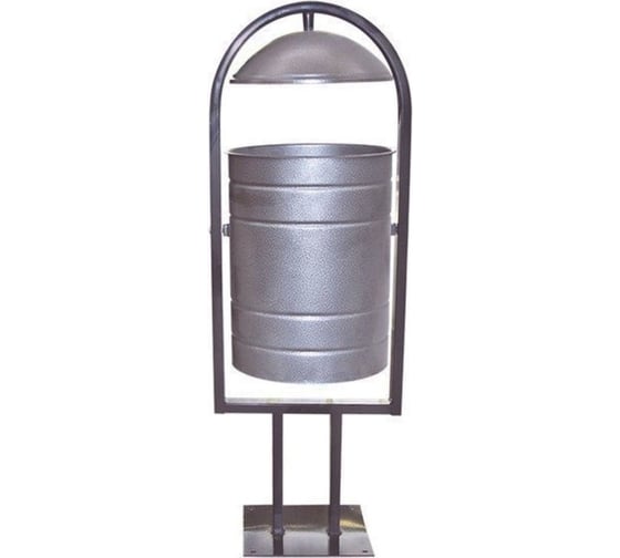 Изображение товара Урна без пепельницы Дигрус 30 литров, серебро У30-С/Д