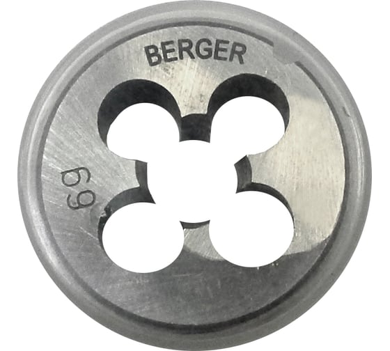 Изображение товара Метрическая плашка М6х1,0мм Berger BG BG1004