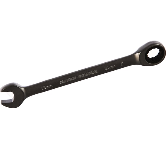 Изображение товара Комбинированный трещоточный ключ 15мм Berger BG BG1102