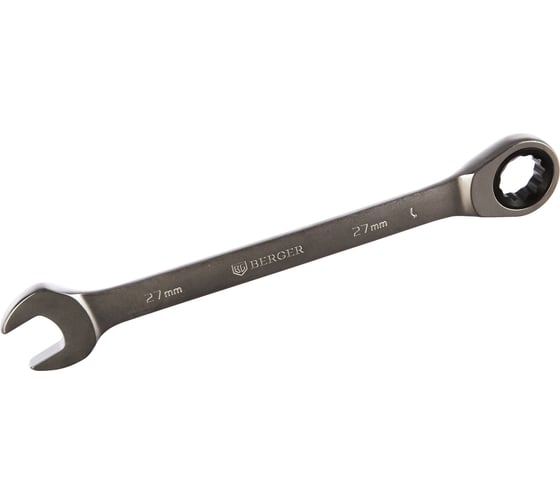 Изображение товара Комбинированный трещоточный ключ 27мм Berger BG BG1108