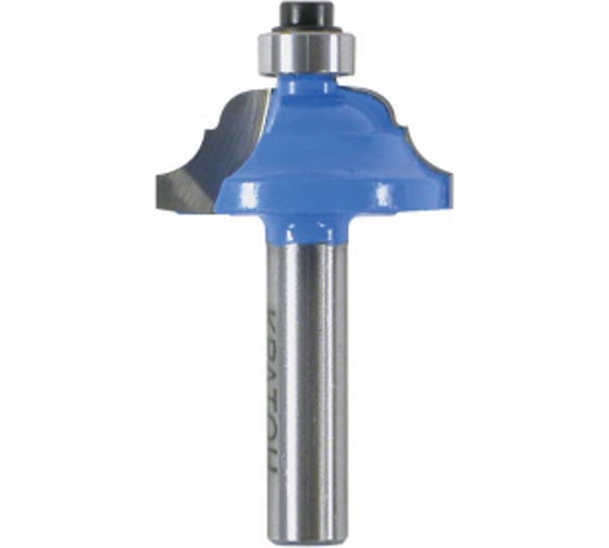 Изображение товара Фреза кромочная калевочная с подшипником (24.9х55 мм; R 4 мм; H 15.9 мм; хвостовик 8 мм) Кратон 1 09 03 059