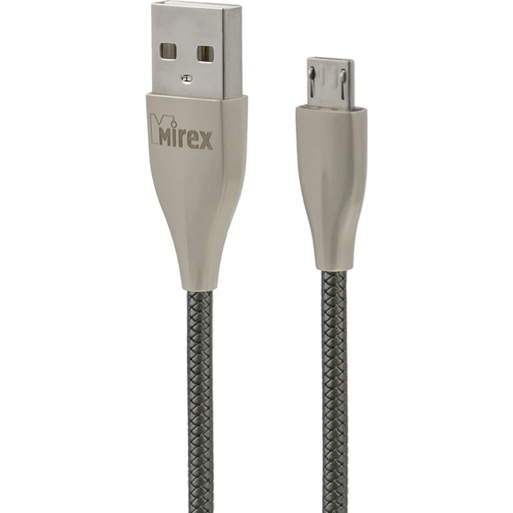 Usb кабель Mirex кабель exployd ex k 1387 usb micro usb силиконовая оплетка 2 4а 0 25 м