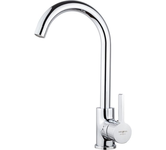 Изображение товара Смеситель для кухни Melodia della vita ostessa картридж д.35мм высокий излив mdv35116 без подводки 11301