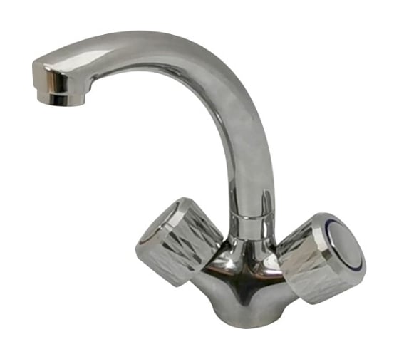 Изображение товара Смеситель для умывальника Melodia della vita elegia литой излив, керамика mdv32022 без гибкой подводки 65336