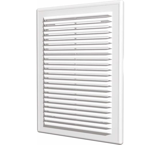 Изображение товара Решетка вентиляционная вытяжная (183х253 мм; белая, АБС) ERA 1825Р 233-019