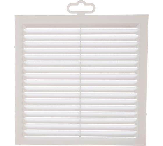 Изображение товара Решетка вентиляционная вытяжная (194х194 мм; белая) ERA 1919С