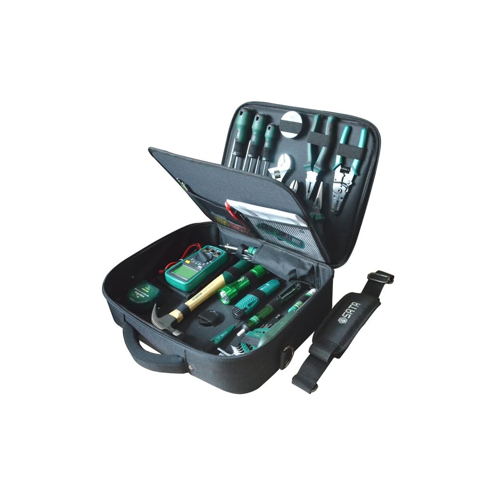 Изображение товара Профессиональный набор инструмента для электротехнических работ SATA 32шт