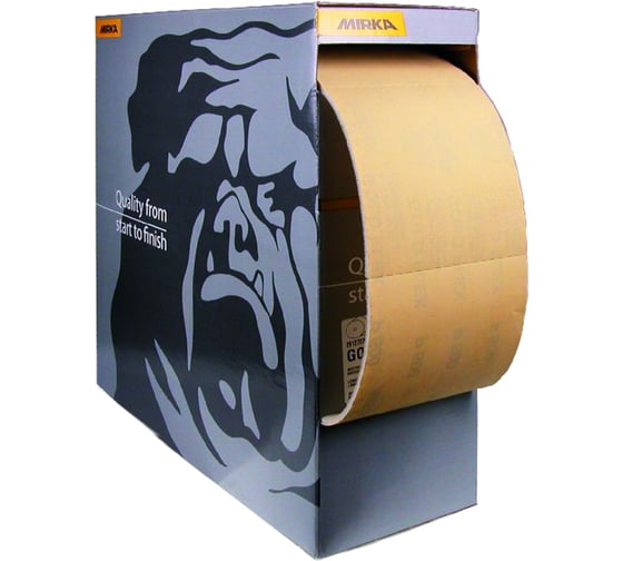 Изображение товара Лист шлифовальный GOLDFLEX-SOFT (200 шт; 115х125 мм; P400) MIRKA 2912707041