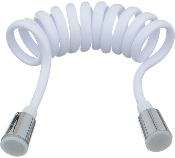 Изображение товара Шланг для душа Melodia della vita гигиенического white phone 1/2" на 1/2" конус, пвх, l150 см., белый mkp34433bl_wt 34442
