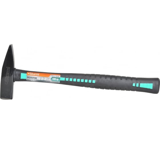 Изображение товара Молоток Sturm 500 г полностью обрезиненная рукоятка 1010-02-FR0500