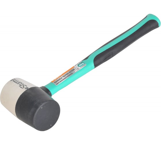 Изображение товара Черно-белая киянка Sturm 450 г обрезиненная рукоятка 1012-06-FB0450