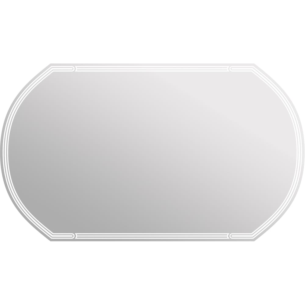 Зеркало Cersanit зеркало comforty нобилис 60 600х800 мм led подсветка бесконтактный сенсор чёрная рамка 97805