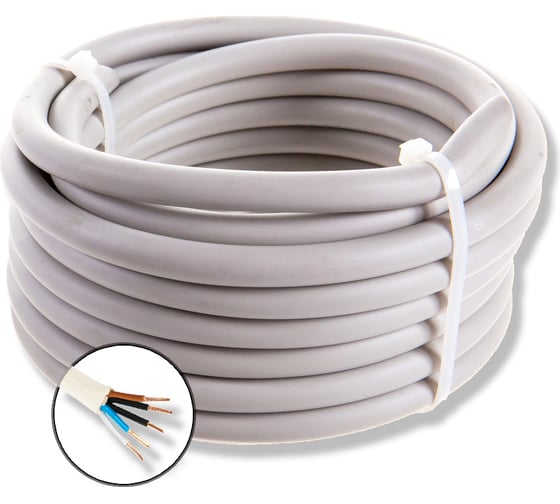 Изображение товара Силовой круглый кабель ПРОВОДНИК nym 5x4 мм2, 50м OZ71717L50