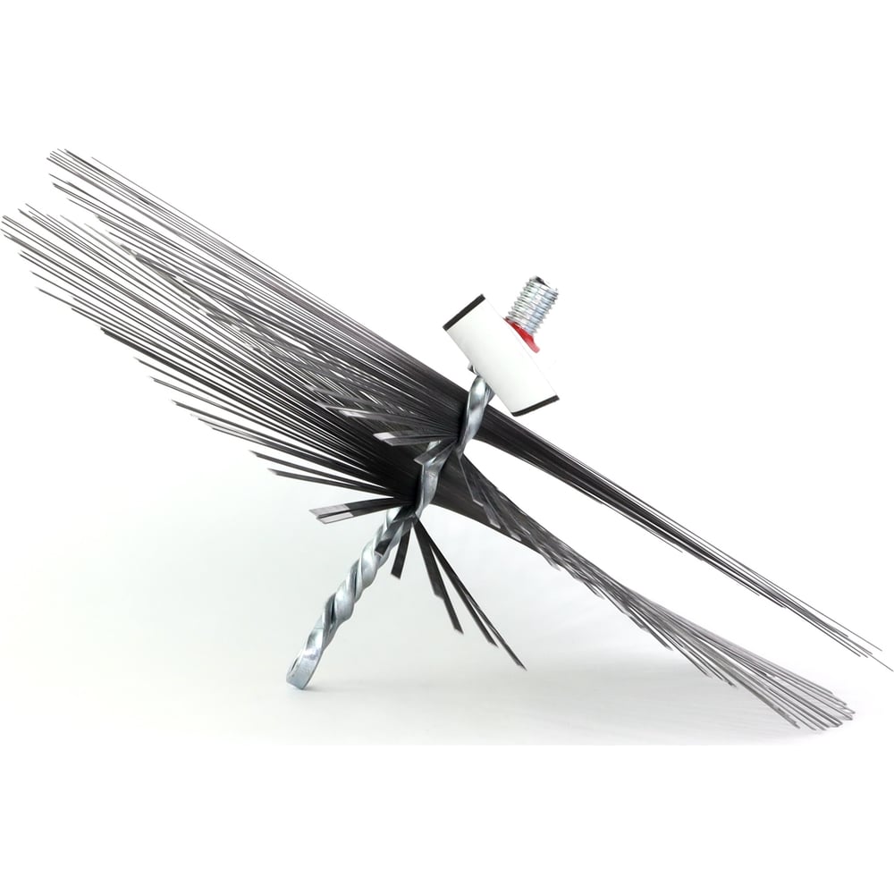 Изображение товара Щетка-ерш для очистки котлов и труб 300 мм сталь М12 SIT д300x60x140