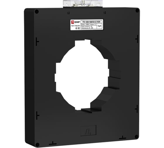 Изображение товара Трансформатор тока EKF тте-125-1500/5а класс точности 0,5 (большой корпус) proxima tte-125B-1500