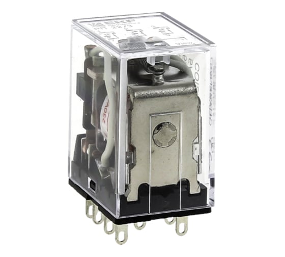 Изображение товара Промежуточное реле EKF ~12В 4пк 5А РП22/4 б/роз rp-22-4-12