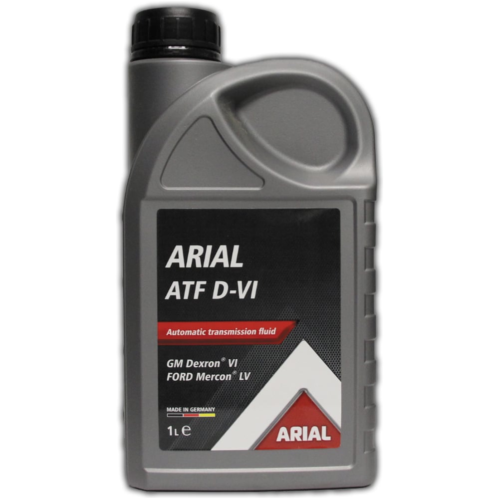 Изображение товара Трансмиссионное масло ARIAL ATF VI 1л синтетика для АКПП стандарта Dexron VI