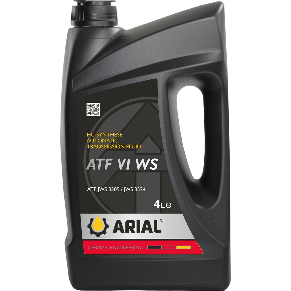 Изображение товара Трансмиссионное масло ARIAL ATF D-VI 4 л для АКПП стандарта Dexron VI