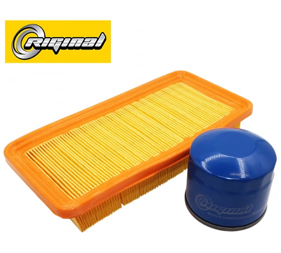 Изображение товара Комплект фильтров для ТО а/м Hyundai Getz (1.4i/1.6i) (2шт) Riginal RGAFA1039