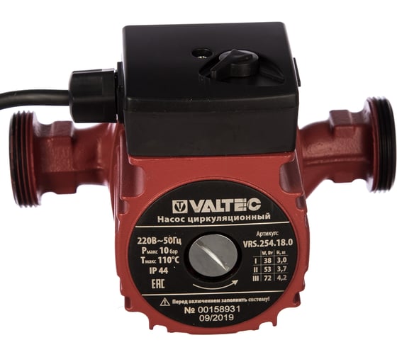 Изображение товара Циркуляционный насос Valtec VRS 25/4-180 VRS.254.18.0