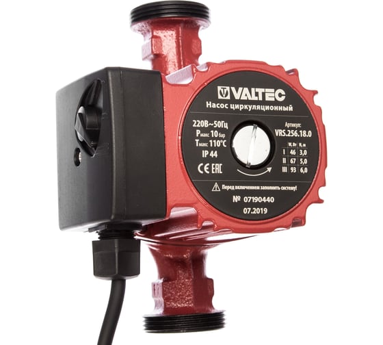 Изображение товара Циркуляционный насос Valtec VRS 25/6-180 VRS.256.18.0